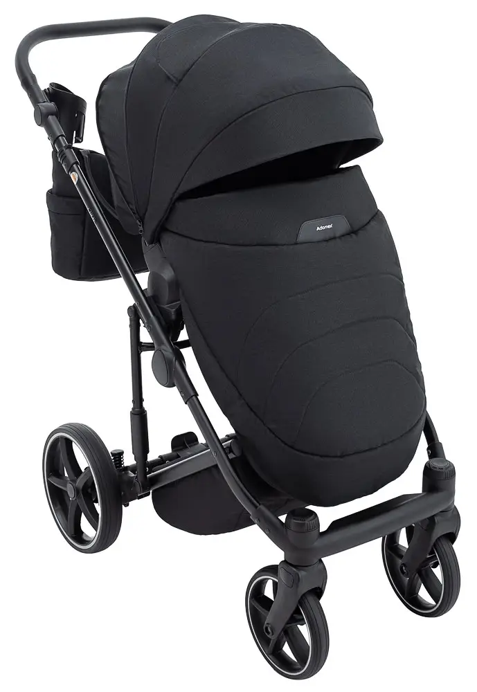 Детская коляска 2 в 1 Adamex Zico Lux TK-53 чорный